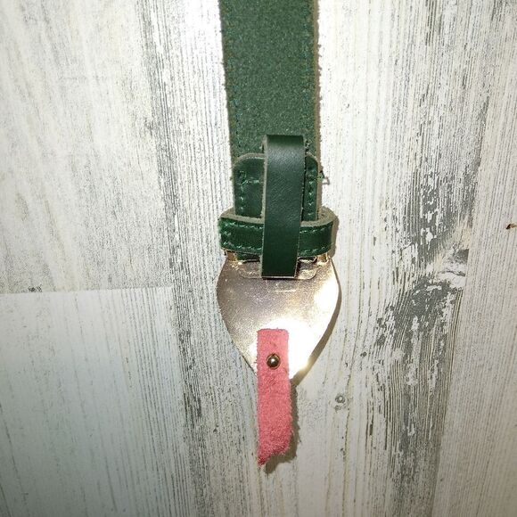 Meri Meri Children's Small Green Leather Snake Belt - Picture 5 of 9